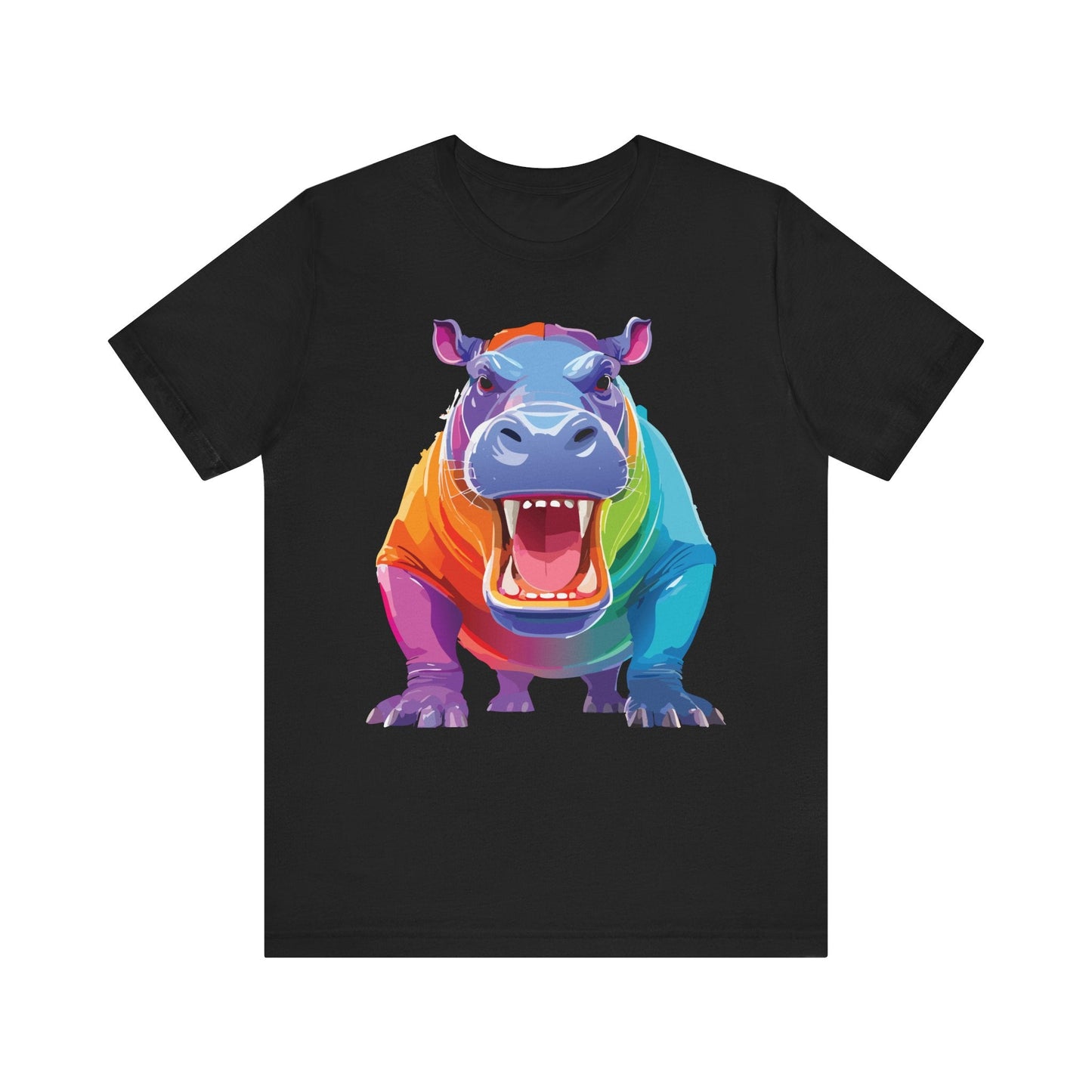 Unisex Animal Tee Shirt With Art Design Wild Animals Graphic Tee For Men Women All Sizes