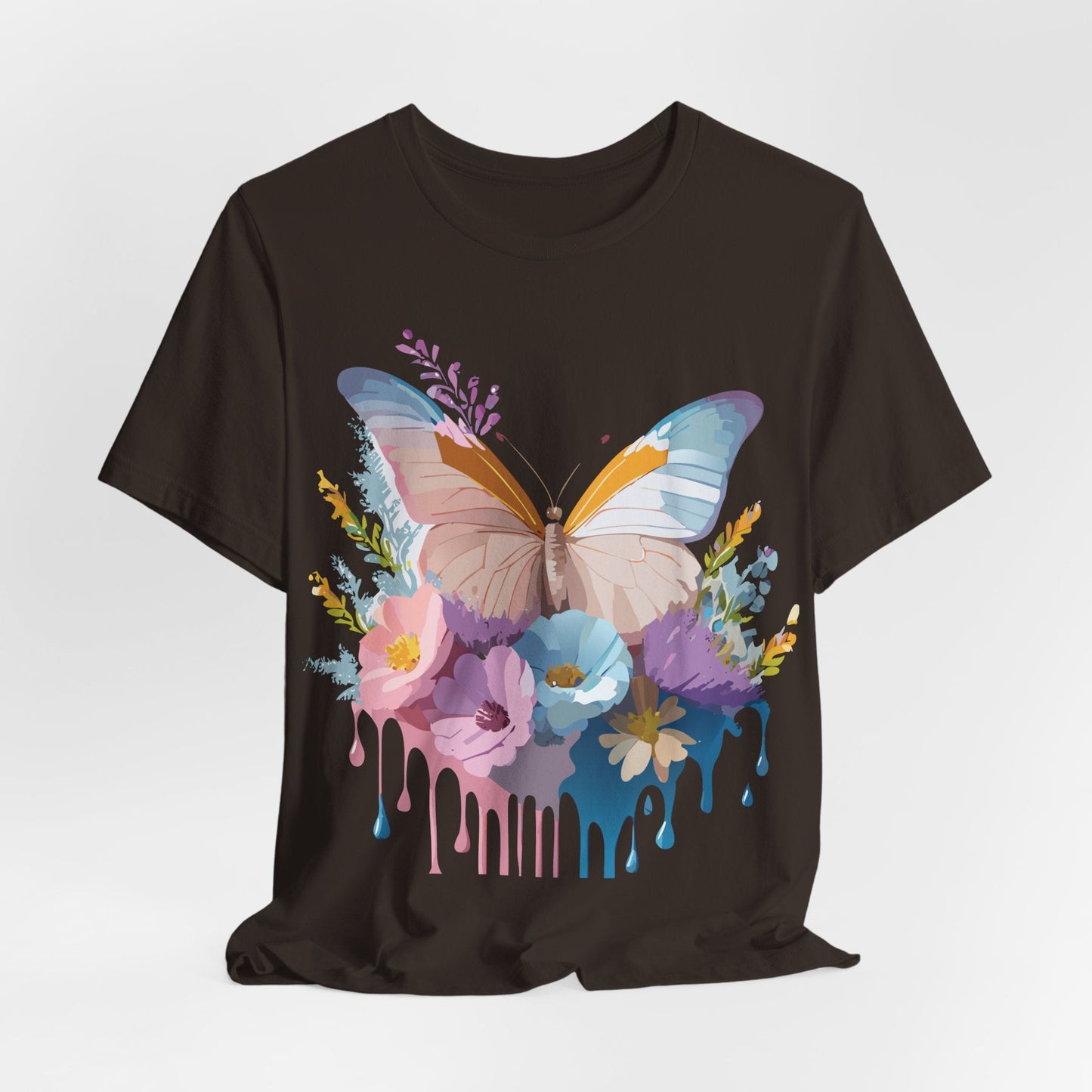 Butterfly Graphic T Shirt Unisex Adelpha Vintage Art Design Tee