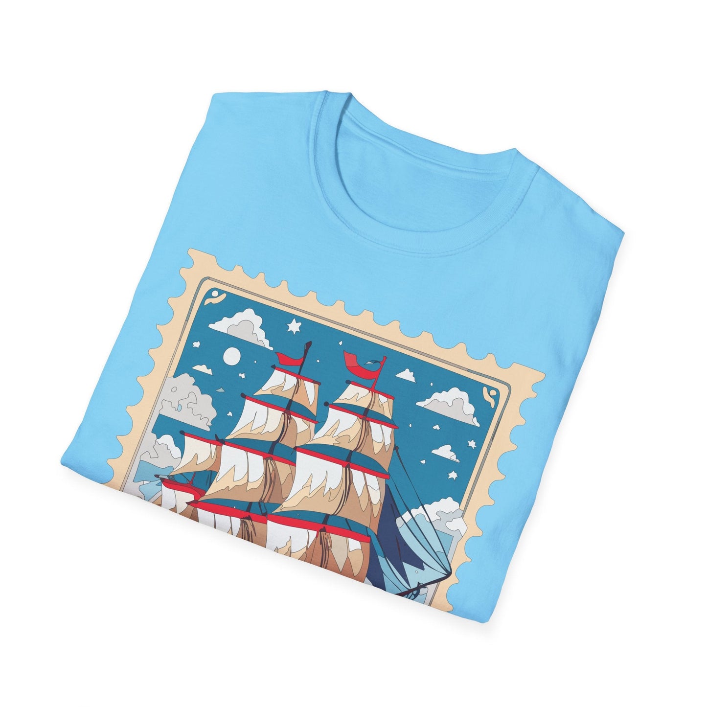 Unisex Softstyle Gildan 64000 Short Sleeve T Shirt Vessel Ship Frigate Tee For Everyday Comfort