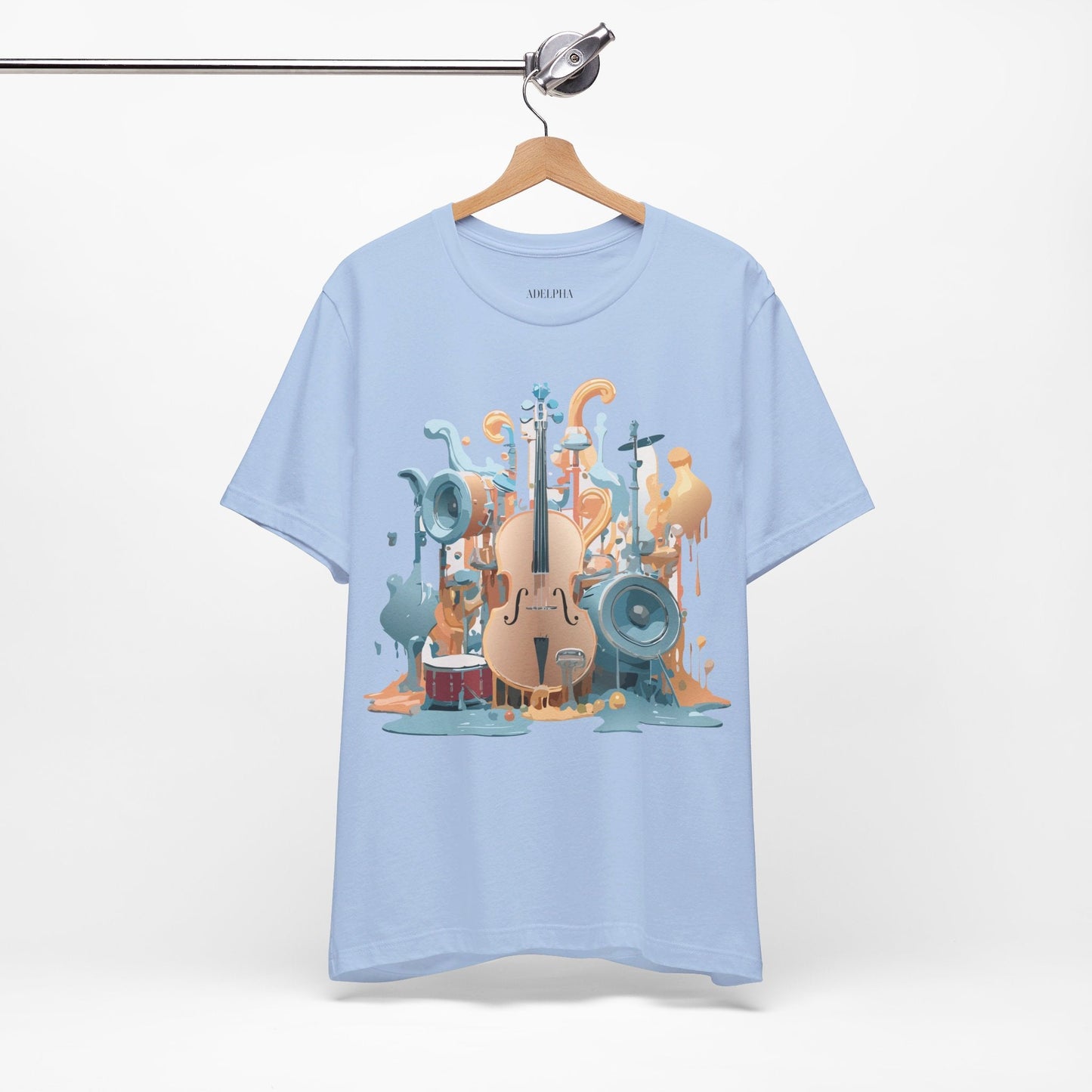 Adelpha Graphic Unisex Art Design Tee Vintage Inspired Short Sleeve T Shirt Premium Comfort