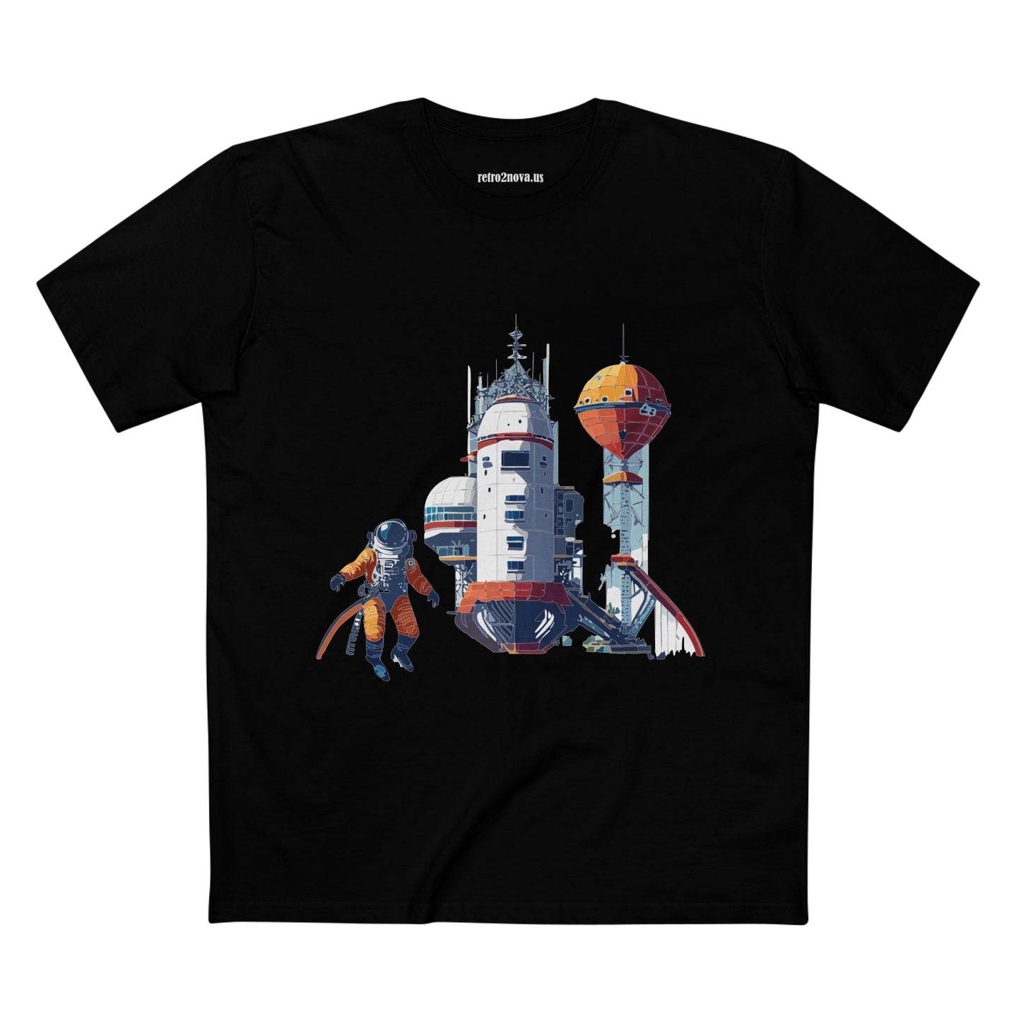 Cosmos Astronaut Shirt CS 10 Unisex Premium Cotton Tee With Original Art Design Collection