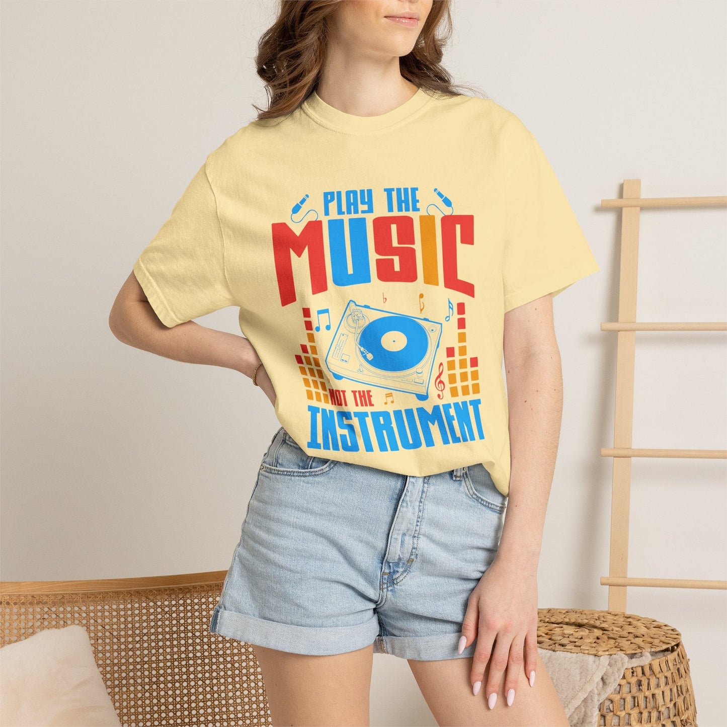 Music Graphic Design Unisex Cotton T-shirt 017