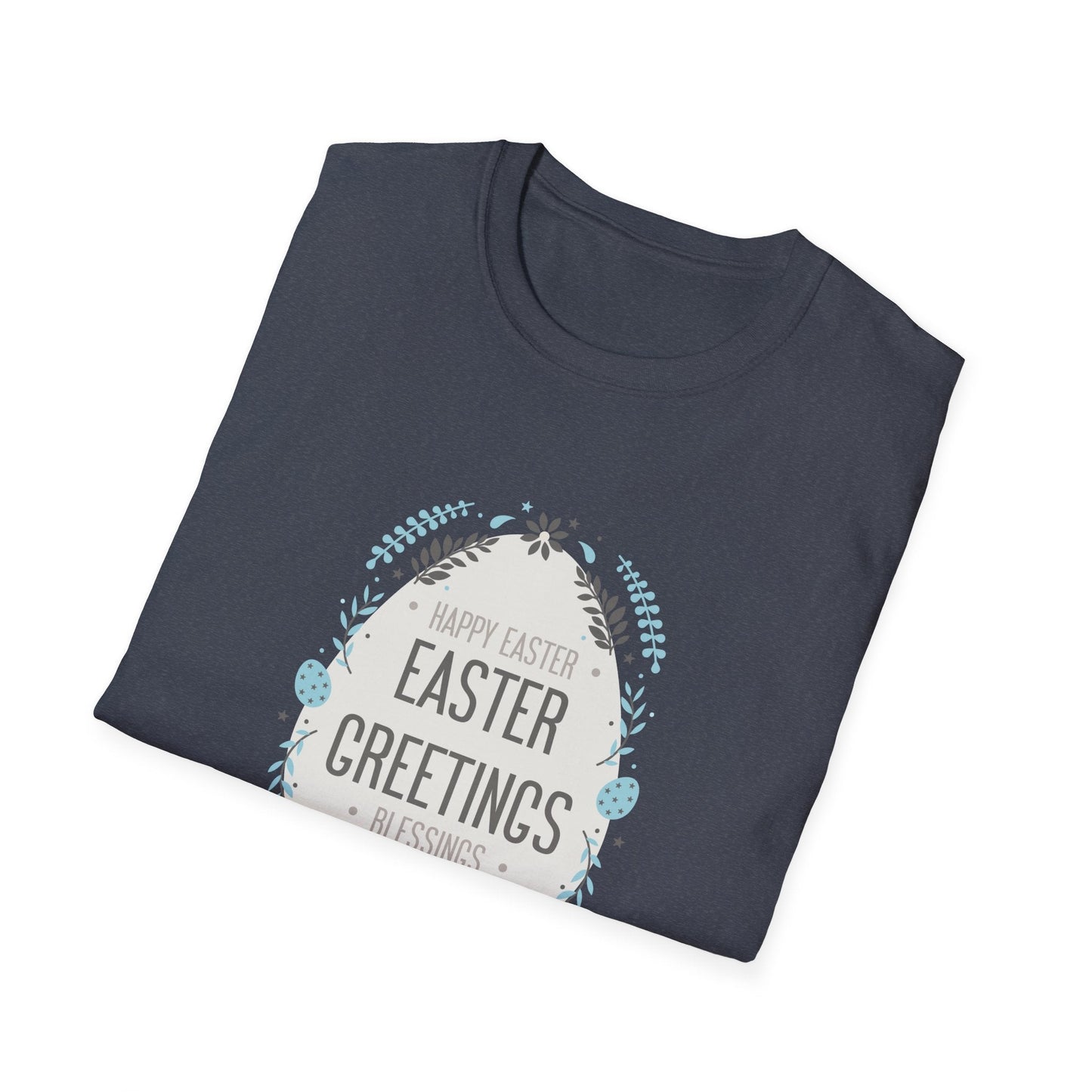 Gildan Easter Unisex Softstyle 64000 T Shirt With Easter Print Design Short Sleeve Tee Edition