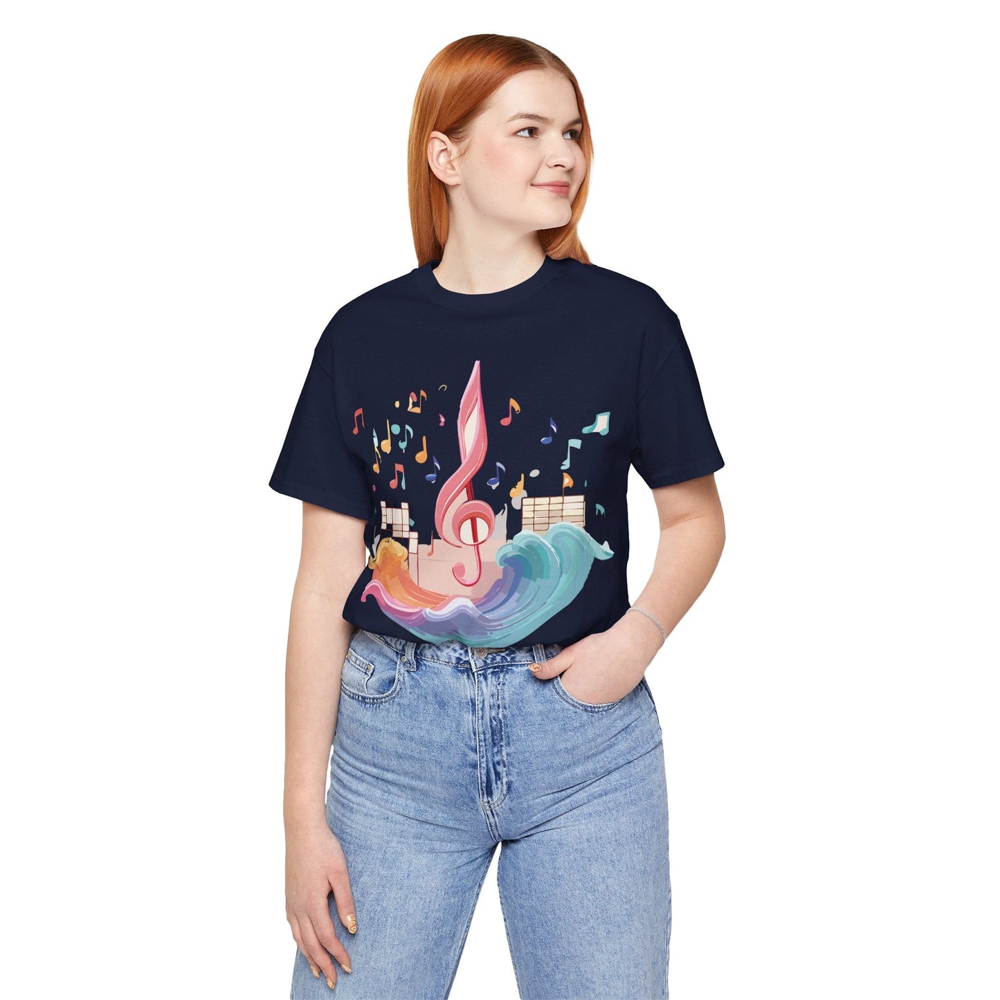 Adelpha Music Graphic T Shirt Unisex Short Sleeve Tee Vintage Inspired Art Design Premium