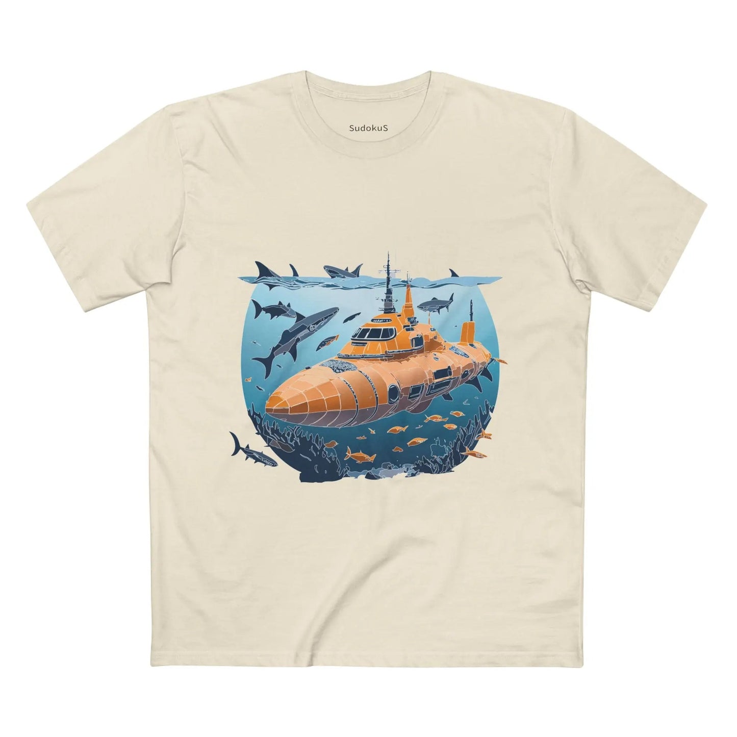 Ocean Coast Graphic Unisex 100 Cotton Staple Tee 21