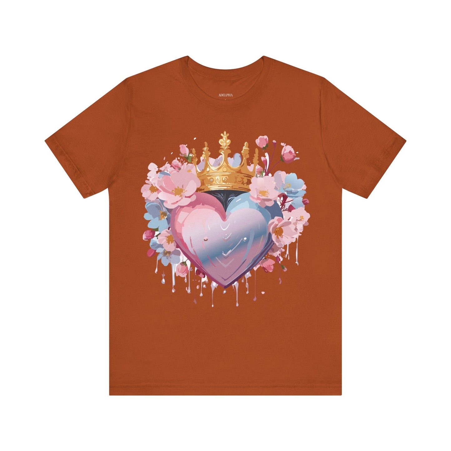 Valentine Graphic Tee Unisex Vintage Inspired Art From Adelpha Premium Jersey Short Sleeve Shirt