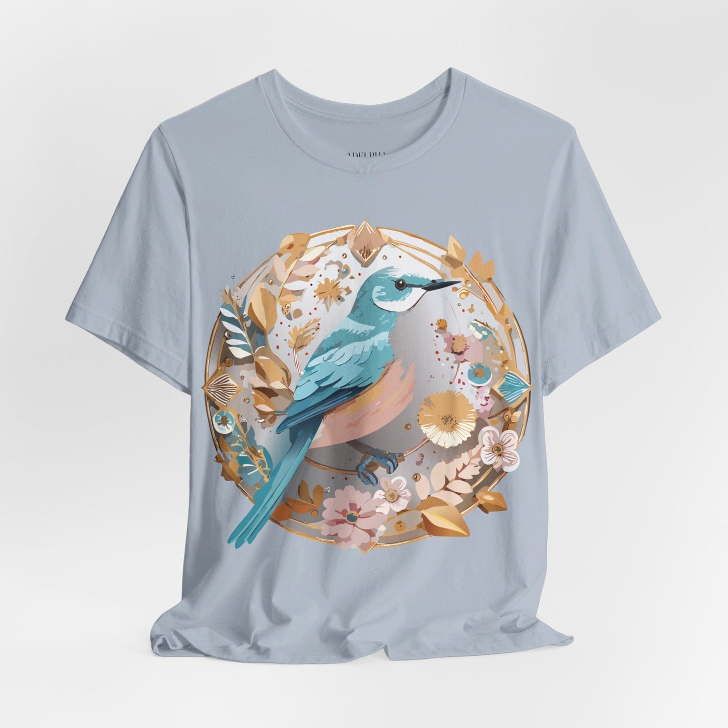 Adelpha Medallion Shirt Unisex Graphic Tee With Vintage Inspired Artwork Short Sleeve Jersey