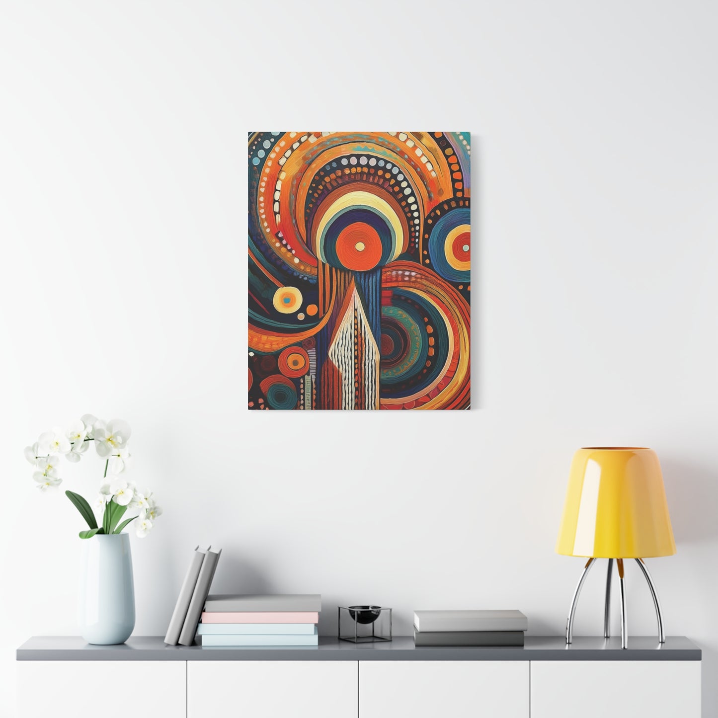 Abstract Oil Painting Print Canvas 20x24,20x30,24x30 24x32,24x36,30x40 32x48,36x48,40x60 Pine-Wood Inner Frame ABS-112