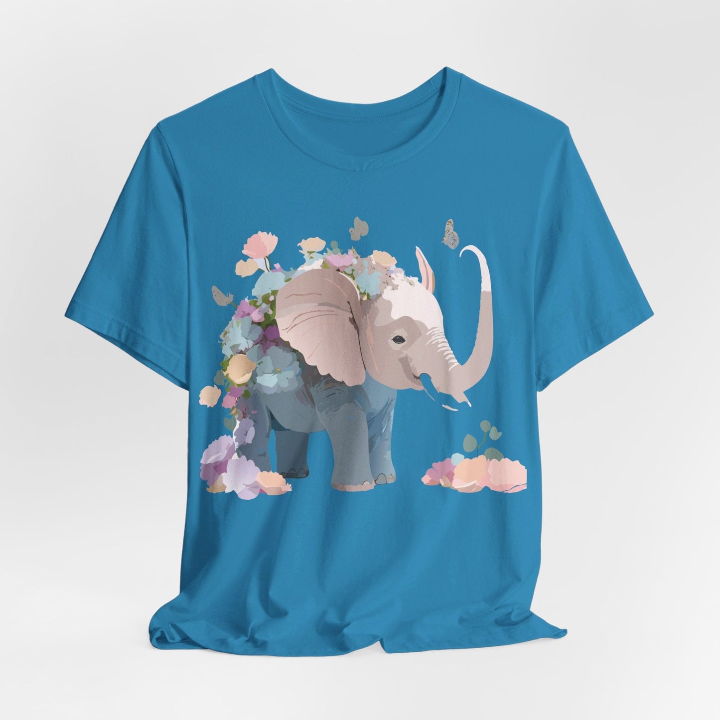 Elephant Graphic Tee Unisex Vintage Inspired Artwork Premium Adelpha Jersey Short Sleeve