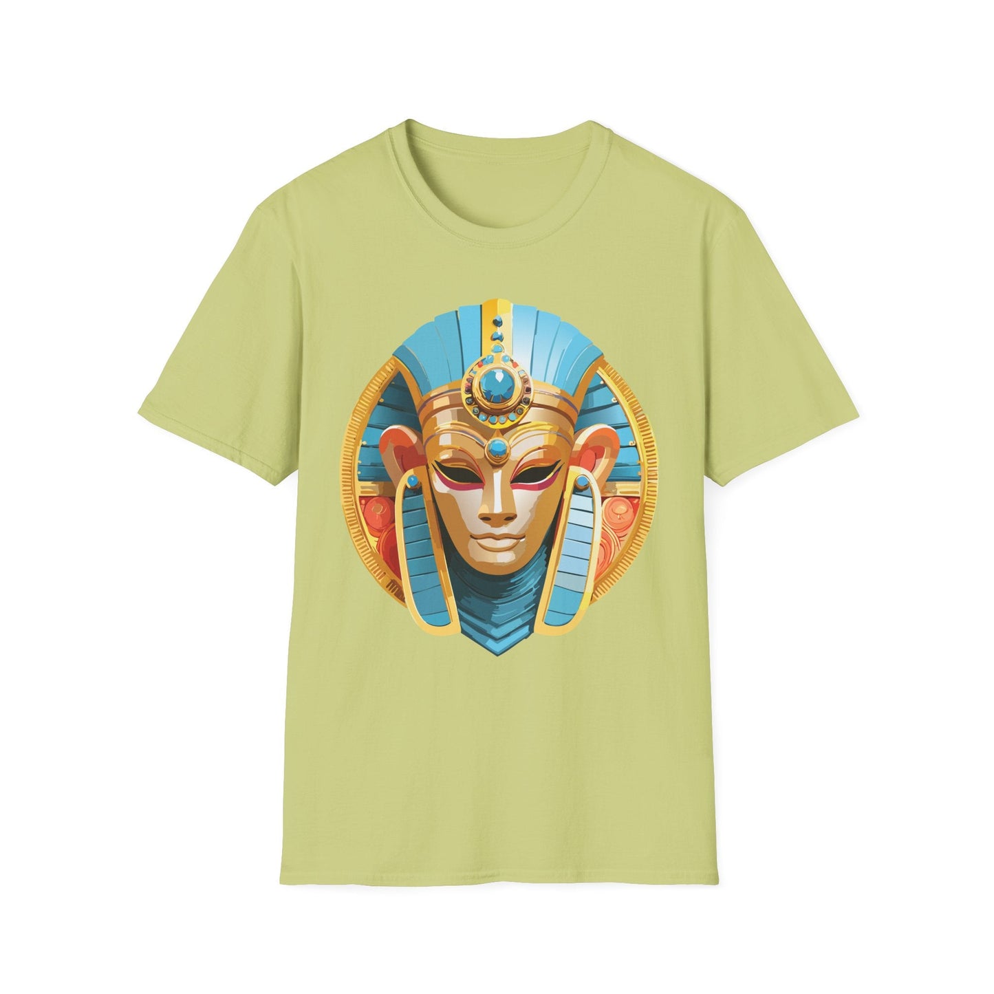 Mask Tee Shirt Unisex Softstyle Short Sleeve Art Design T Shirt 100 Percent Ring Spun Cotton