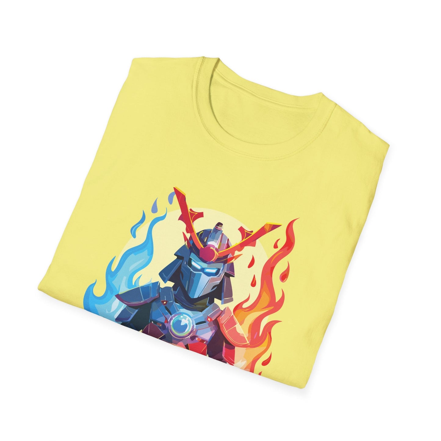 Samurai Shirt Unisex T Shirt Softstyle Ring Spun Cotton Gildan 64000 100 Percent Cotton Tee