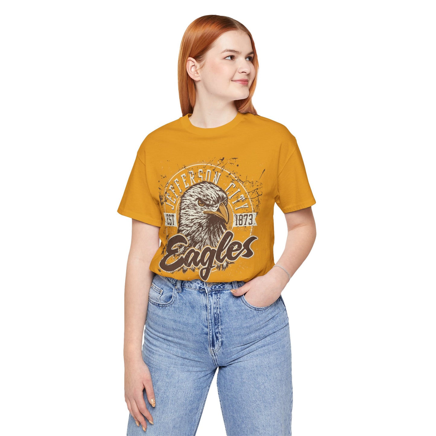Sports Team Vintage Tee, Football Graphic T-Shirt, Eagle Graphic T-Shirt, Vintage Shirt, Design Football Tees