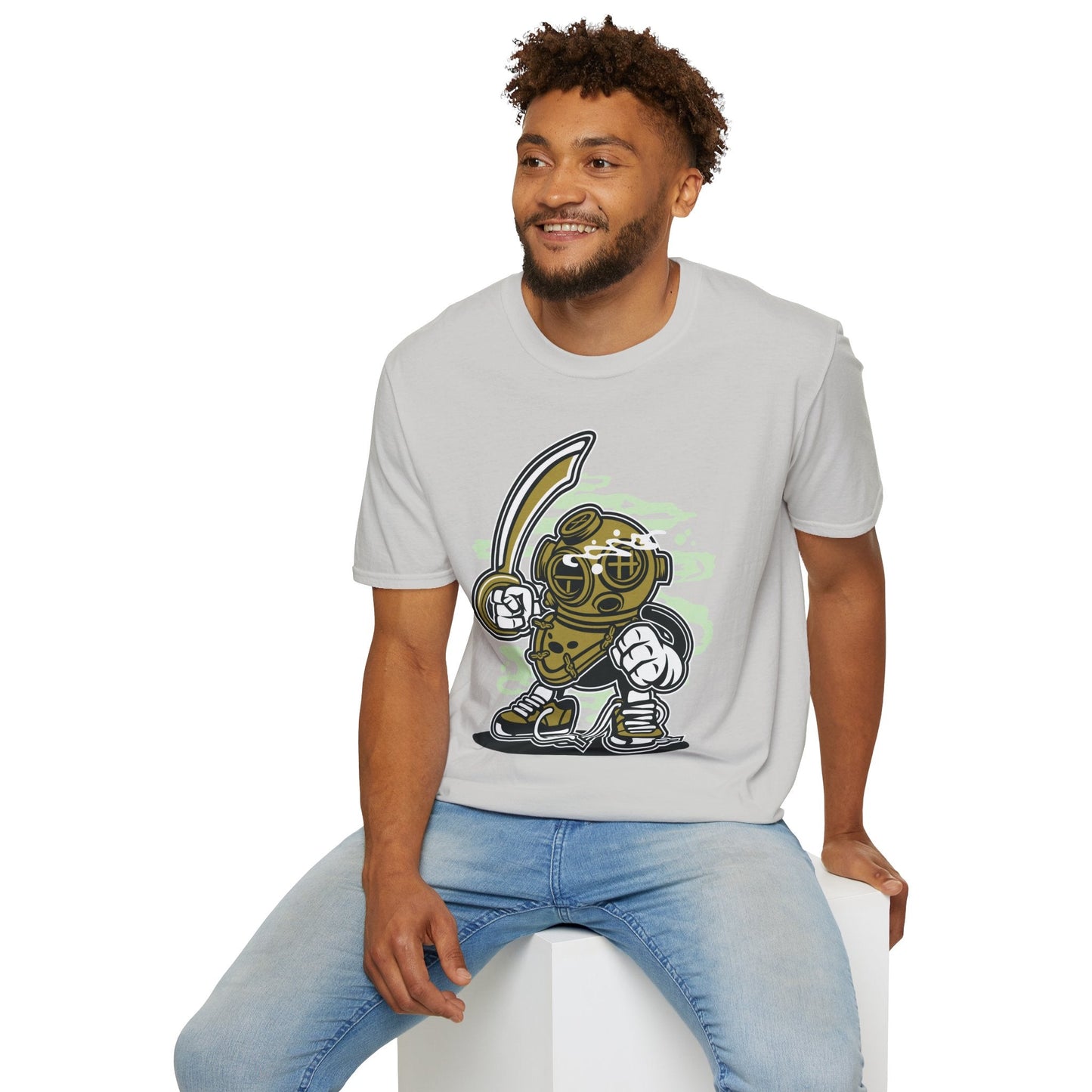 Cartoon T Shirt Animation Tee Funny Tee Shirt Unisex Gildan Softstyle Cotton Comfort