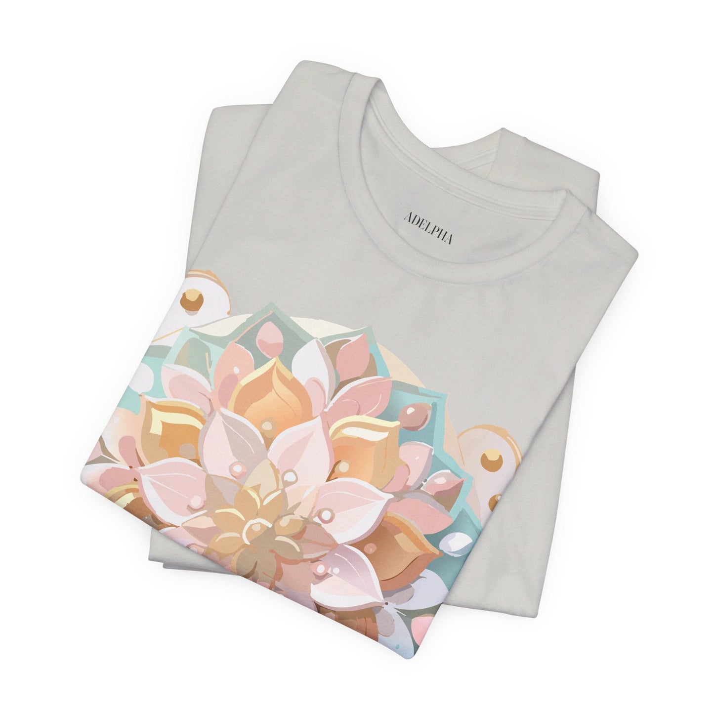 Mandala Shirt Graphic Tee Unisex Adelpha Vintage Inspired Art Design Premium Apparel