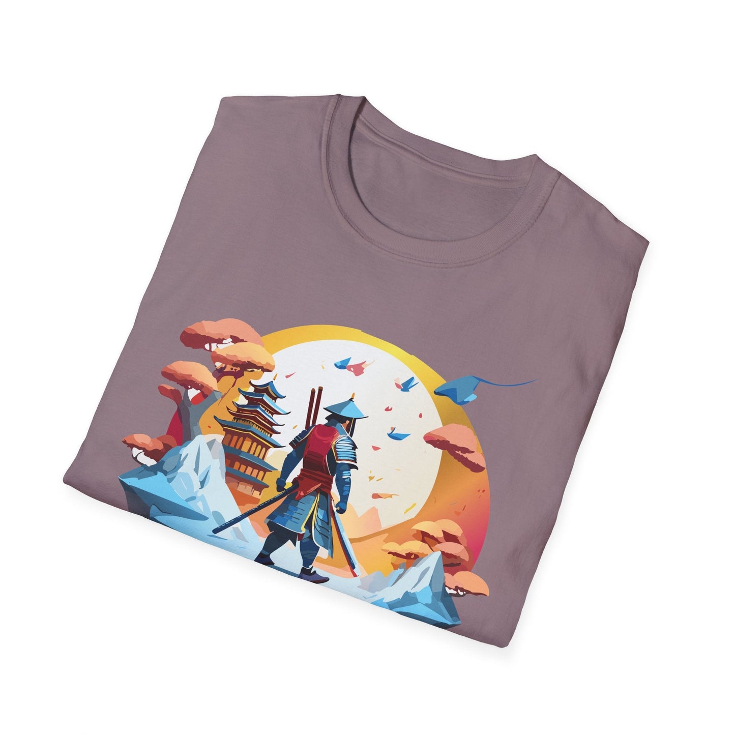 Samurai Shirt Unisex T Shirt Softstyle 64000 Gildan Tee For Everyday Comfort Durable Breathable
