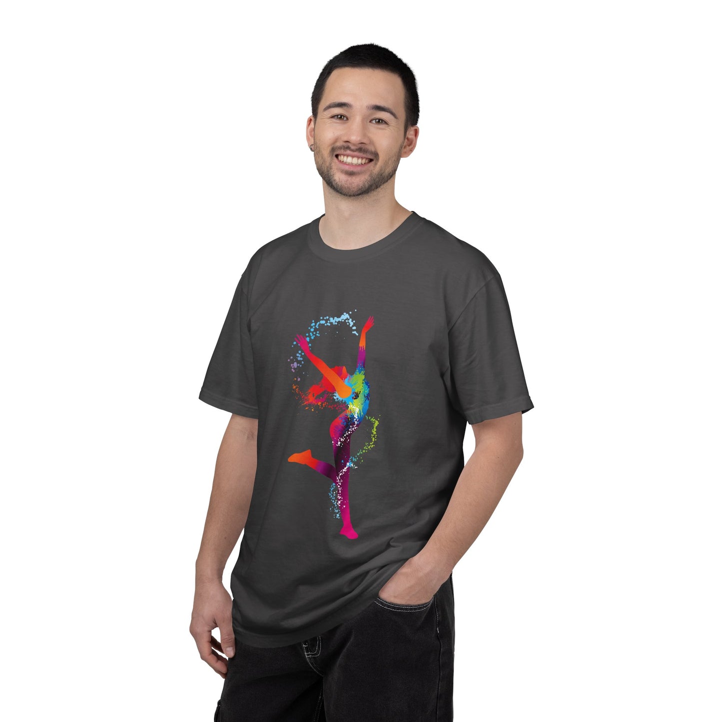 Sports Graphic Unisex T-Shirt Garment Dyed Cotton Relaxed Fit Comfort Colors 2