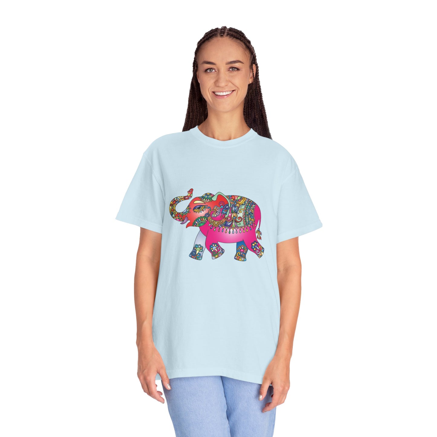 Unisex T-shirt with animal prints