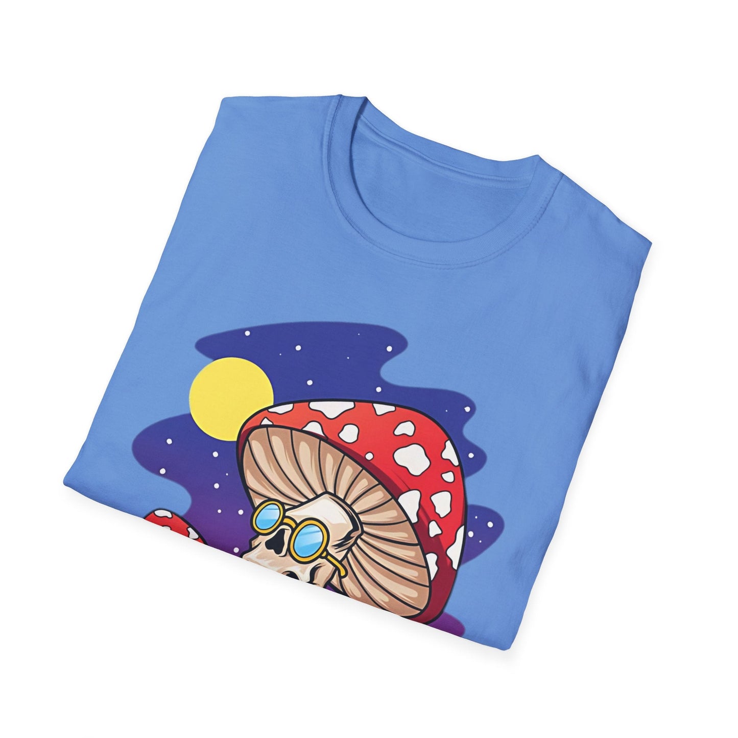 Mashroom Mushroom Tee Shirt Unisex Funny Fungus Design Softstyle 64000 Cotton Tee