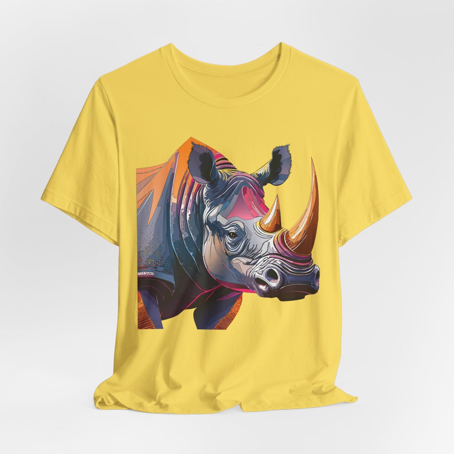 Unisex Animal Print Tee Shirt Featuring Wild Animals Art Design For Everyday Wear