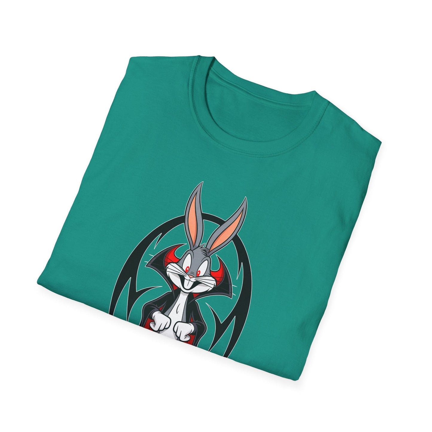 Cartoon Bunny Graphic Unisex Cotton Animal Animation Artwork Design Tee 28