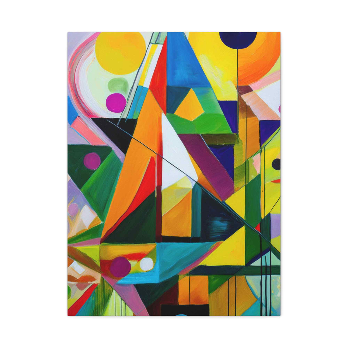 Abstract Painting Print Canvas 20x24,20x30,24x30, 24x32,24x36,30x40, 32x48,36x48,40x60 Pine-Wood Inner Frame ABS-13