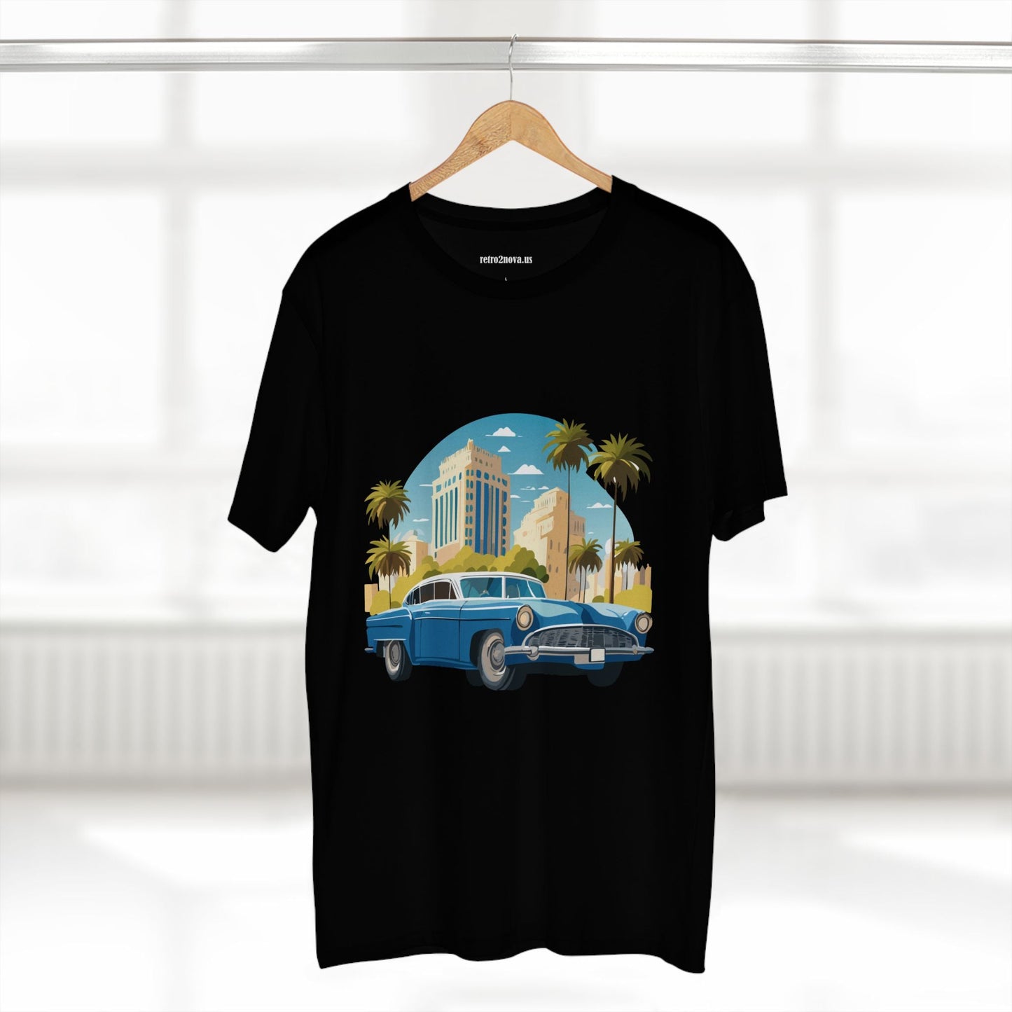 Retro Car Shirt Unisex Vintage Car Tee With Original Artwork RC23 Premium Cotton
