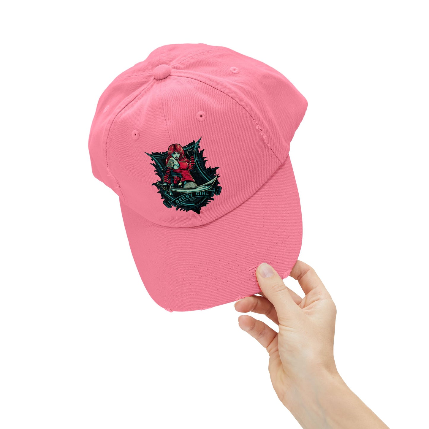 Unisex Vintage Sports Logo Cap, Cap with Sports Logo, Cap with Band Logo