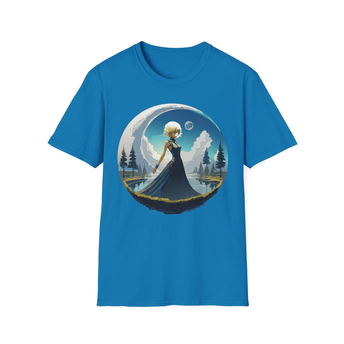 Womens Graphic T Shirt Art Design Tee Gildan Softstyle 64000 Unisex Short Sleeve