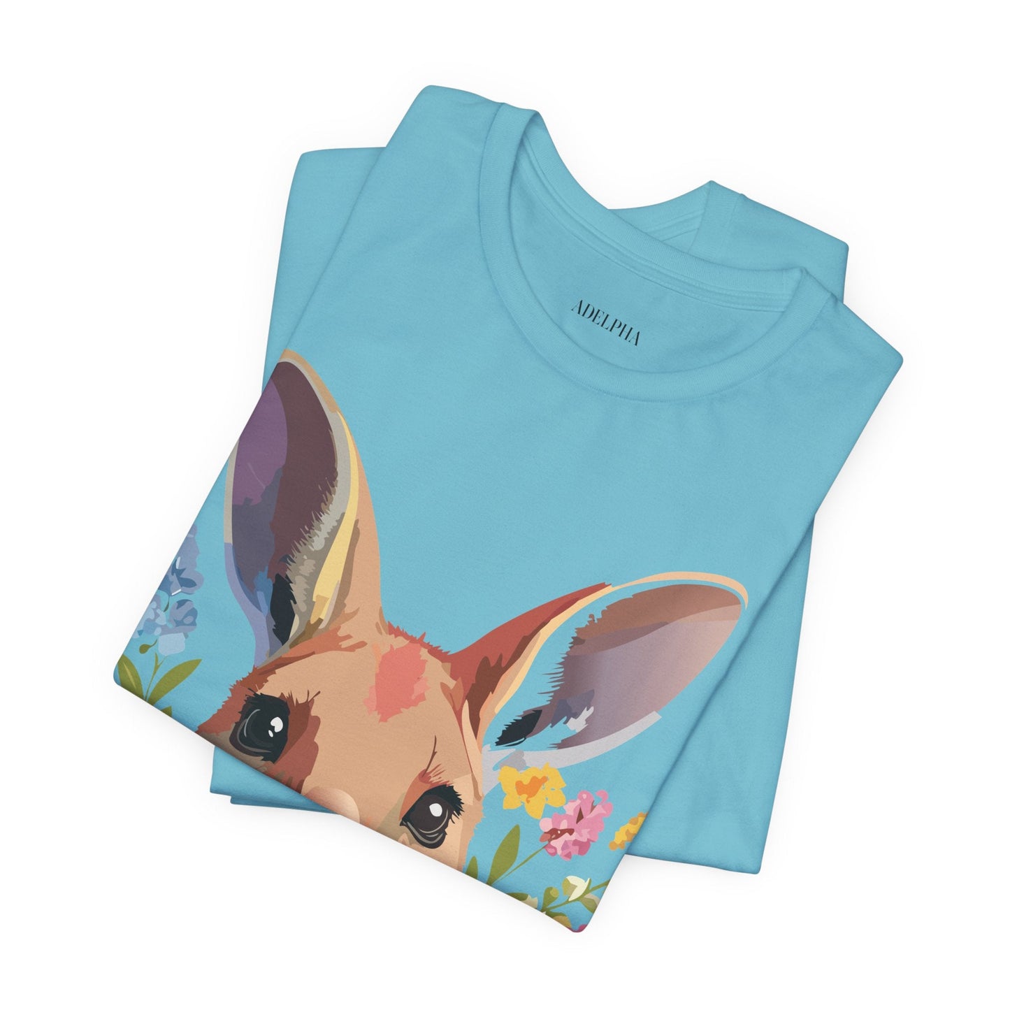 Kangaroo Graphic Unisex 100 Cotton Vintage Animal Artwork Tee 3