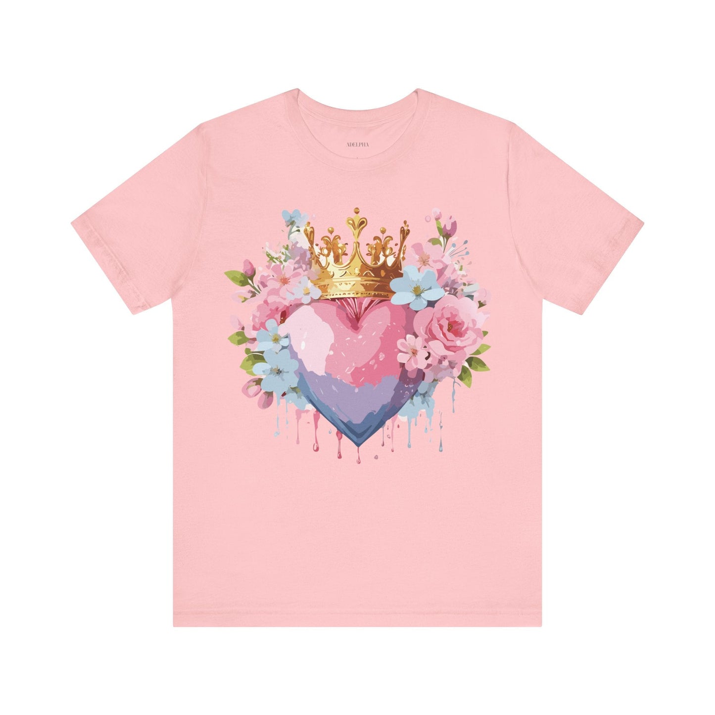 Valentine Graphic Tee Unisex Jersey Short Sleeve Adelpha Vintage Inspired Artwork