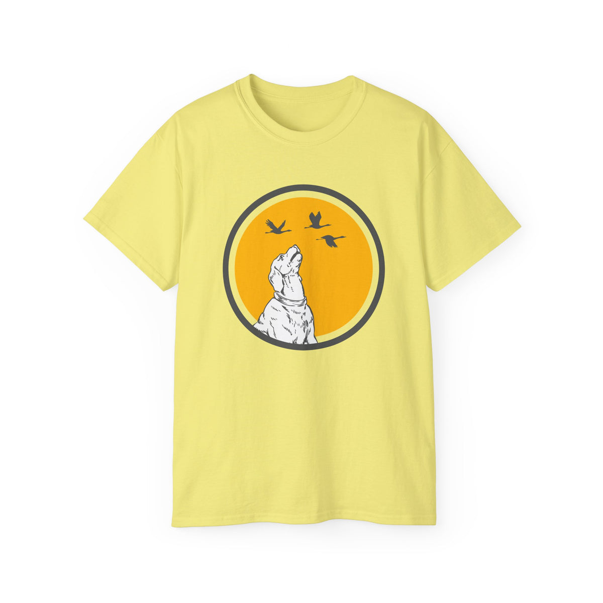 Howling Wolf Moon T-Shirt | Crescent Moon Graphic Tee