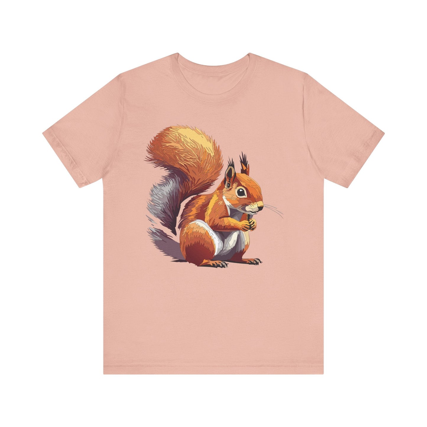 Unisex Animal Shirt Art Design Tee Shirt With Wild Animals Gildan Softstyle 64000 Cotton