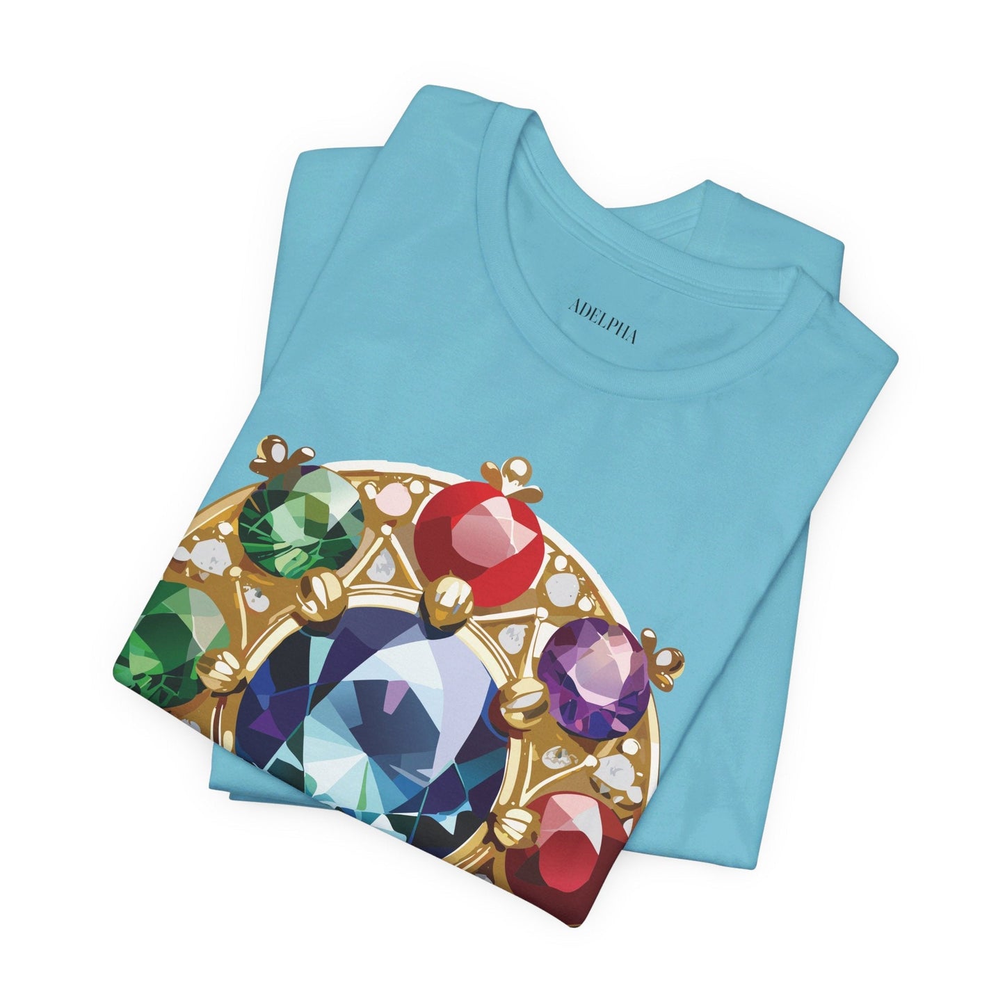 Jewelry Graphic Unisex 100 Cotton Vintage Treasure Art T-Shirt 40