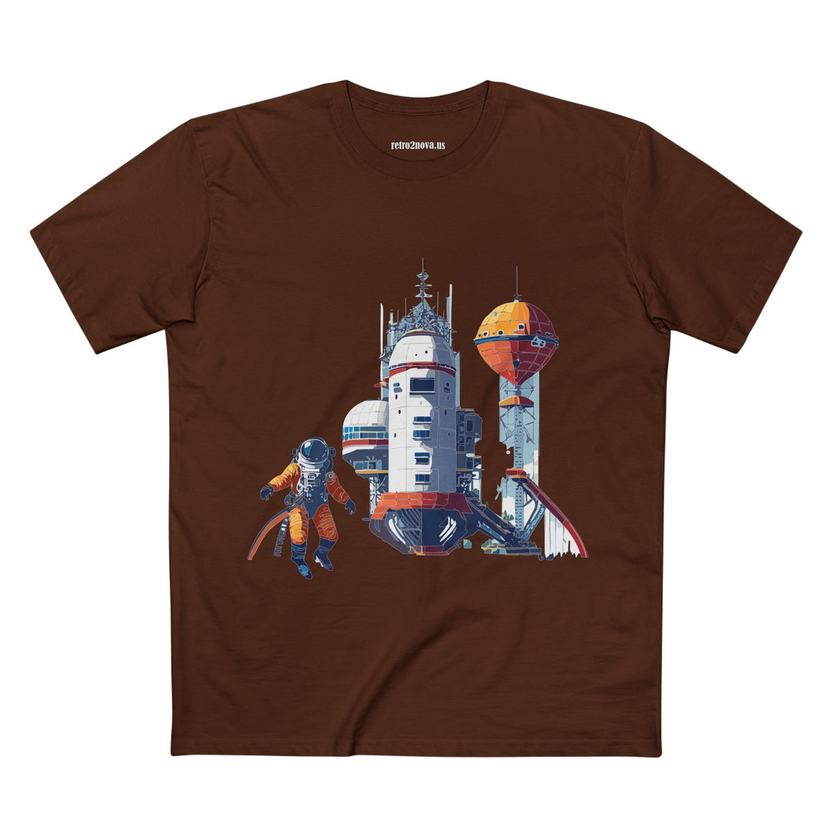Cosmos Astronaut Graphic Tee Staple Unisex 100 Cotton Tee Shirt - CS-10