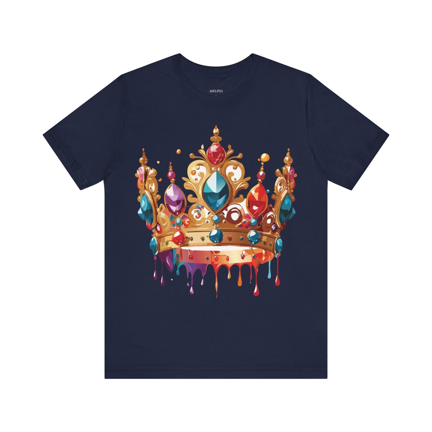 Crown Graphic Unisex 100 Cotton Vintage Artwork Tee 11