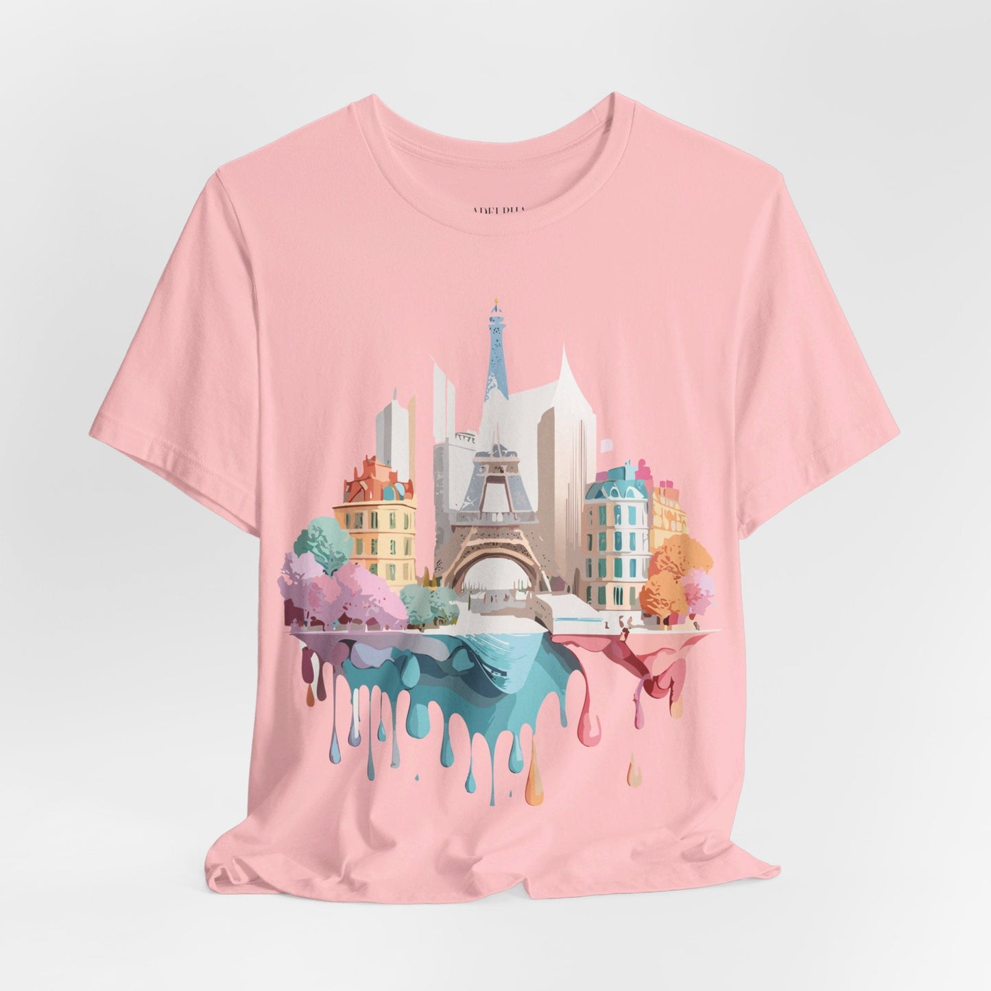 Adelpha Paris Graphic Tee Unisex Jersey Short Sleeve Vintage Inspired Artwork Collection