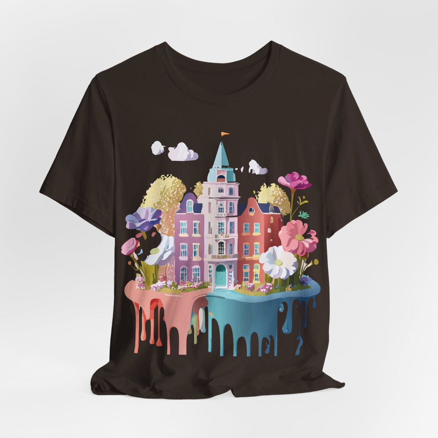 Amsterdam Tourist Shirt Unisex Graphic Tee Vintage Inspired Artwork Art Design By Adelpha