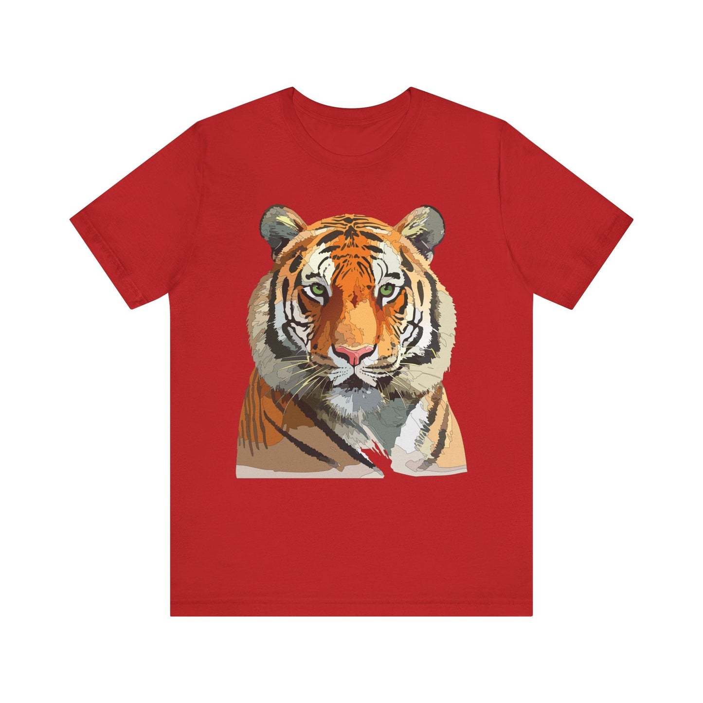 Unisex Animal Graphic Tee Shirt With Wildlife Art Design For Everyday Comfort Gildan 64000