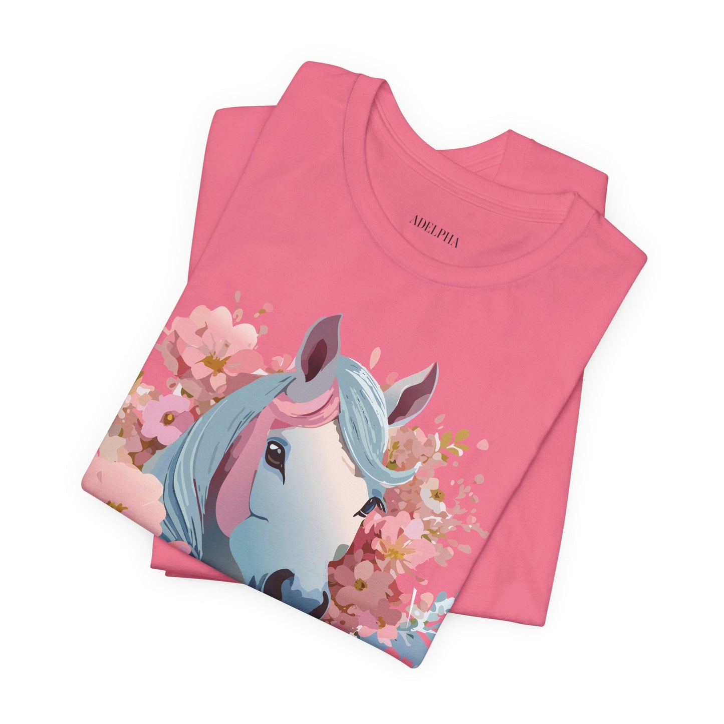 Horse Graphic Unisex 100 Cotton Vintage Animal Art T-Shirt 15