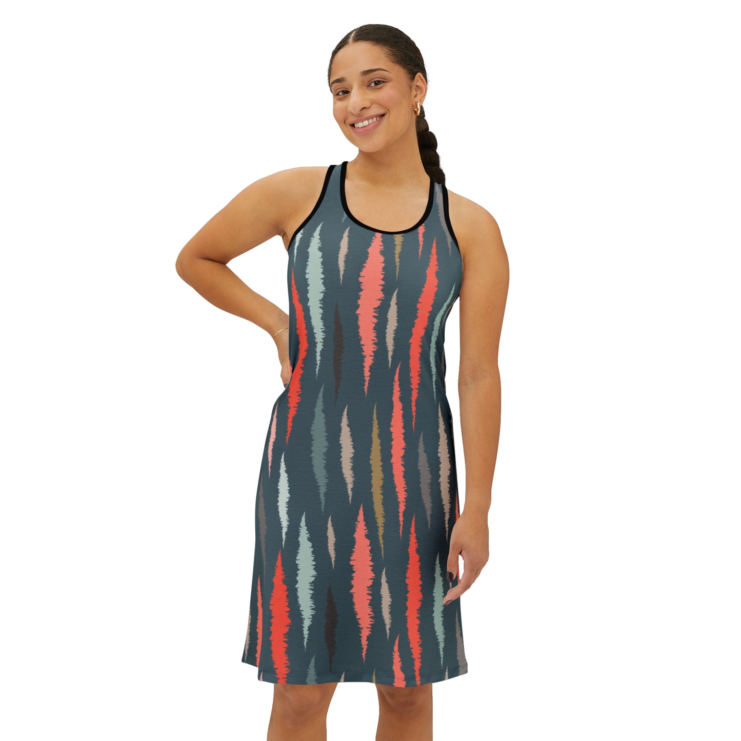 Summer Dress with Abstract prints