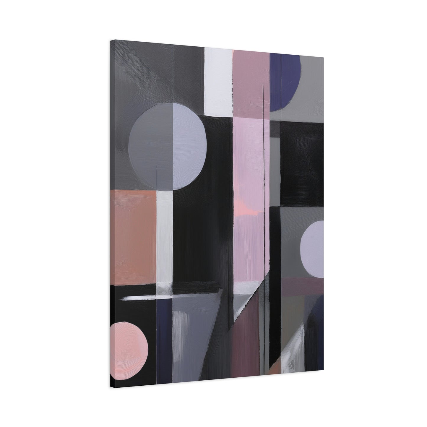 Abstract Geometric Painting Print Canvas 20x24,20x30,24x30 24x32,24x36,30x40 32x48,36x48,40x60 Pine-Wood Inner Frame ABS-48