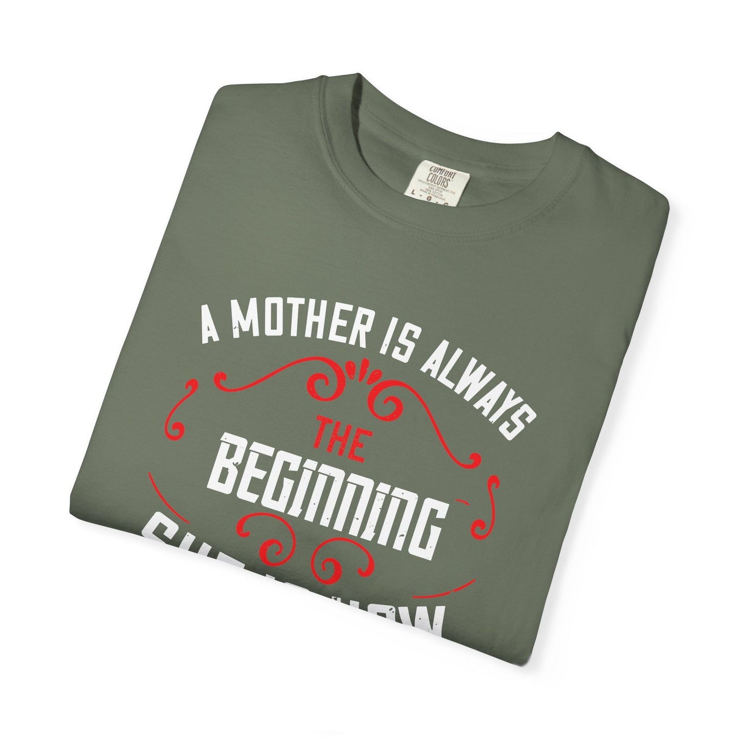 Mom T-shirt Mother Day Mama Tee Unisex Comfort Colors Garment-Dyed Cotton h53