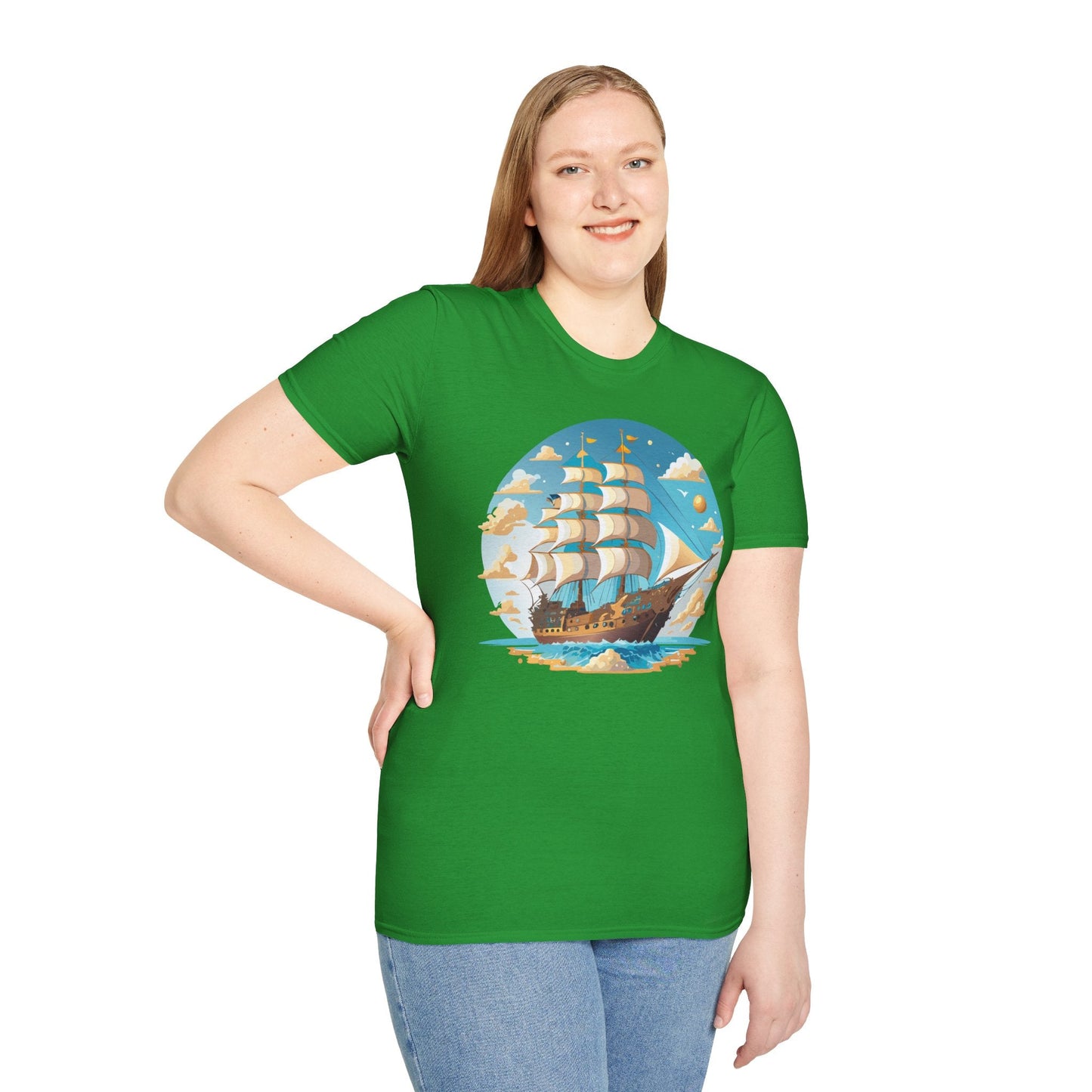 Unisex Softstyle Short Sleeve Tee Shirt Gildan 64000 100 Percent Ring Spun Cotton Comfort
