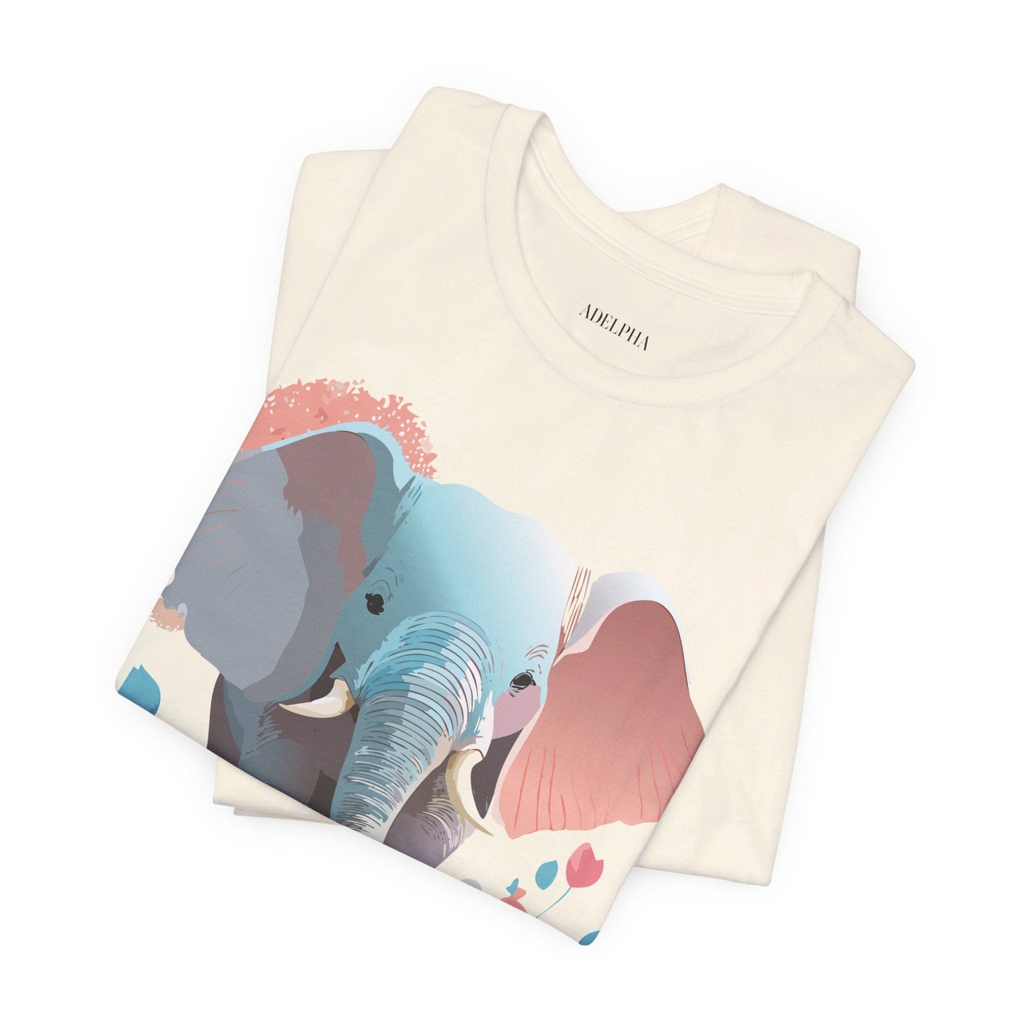 Elephant Graphic T Shirt By Adelpha Unisex Jersey Short Sleeve Artwork Tee Vintage Inspired