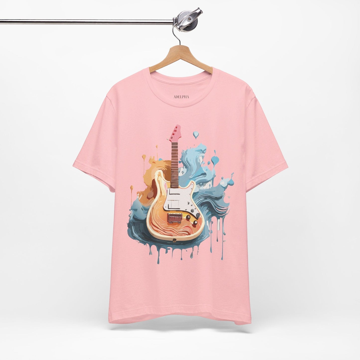 Adelpha Music Graphic T Shirt Unisex Jersey Short Sleeve Vintage Inspired Tee Art Collection