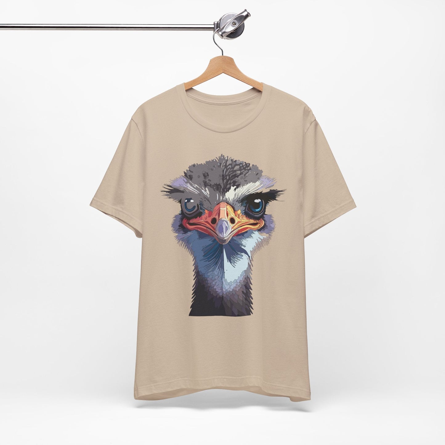 Unisex Animal Tee Shirt With Art Design Wild Animals Shirt Gildan Softstyle 64000