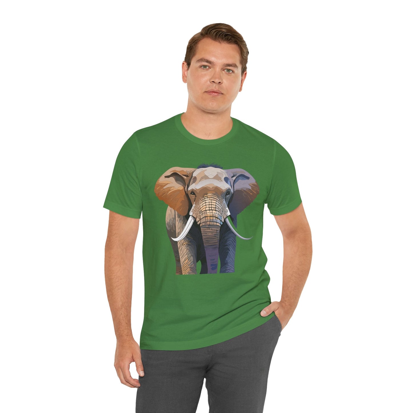 Unisex Animal Art Design Tee Shirt With Wildlife Animals Short Sleeve Everyday Comfort