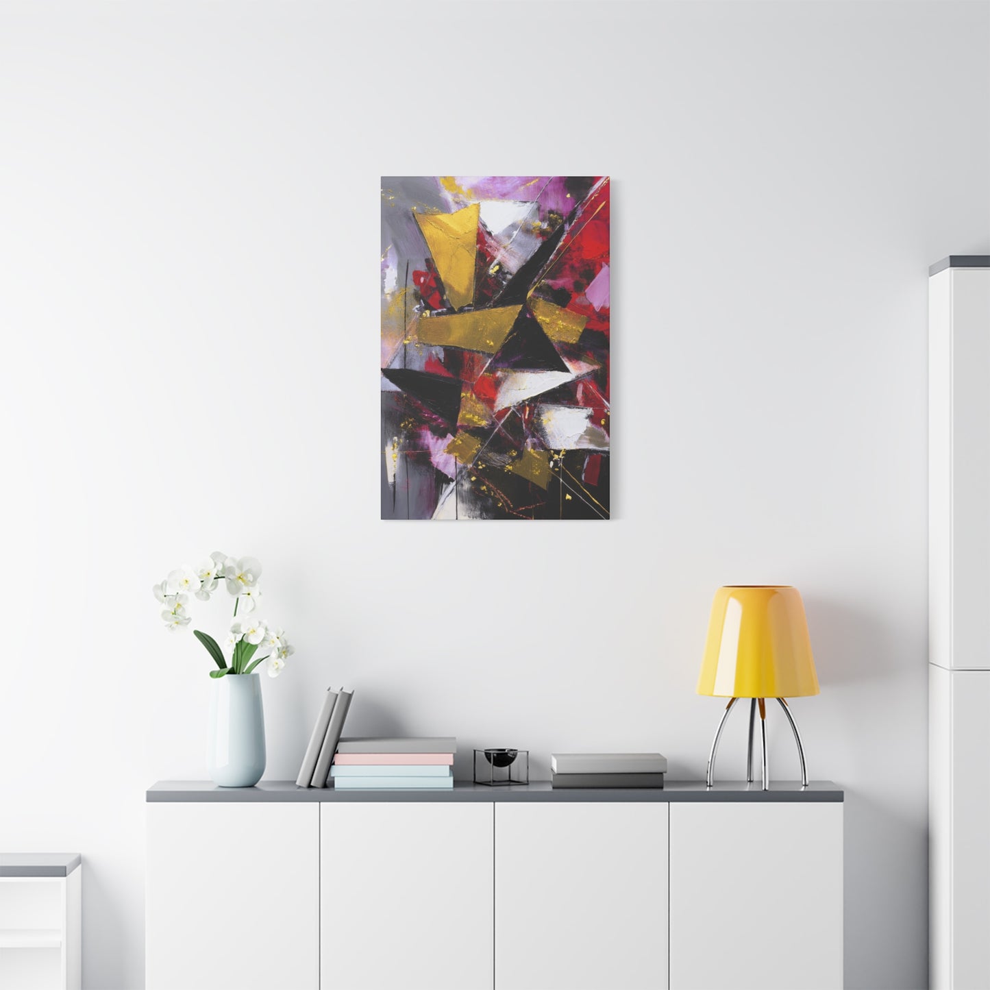 Abstract Oil Painting Print Canvas 20x24,20x30,24x30 24x32,24x36,30x40 32x48,36x48,40x60 Pine-Wood Inner Frame ABS-192