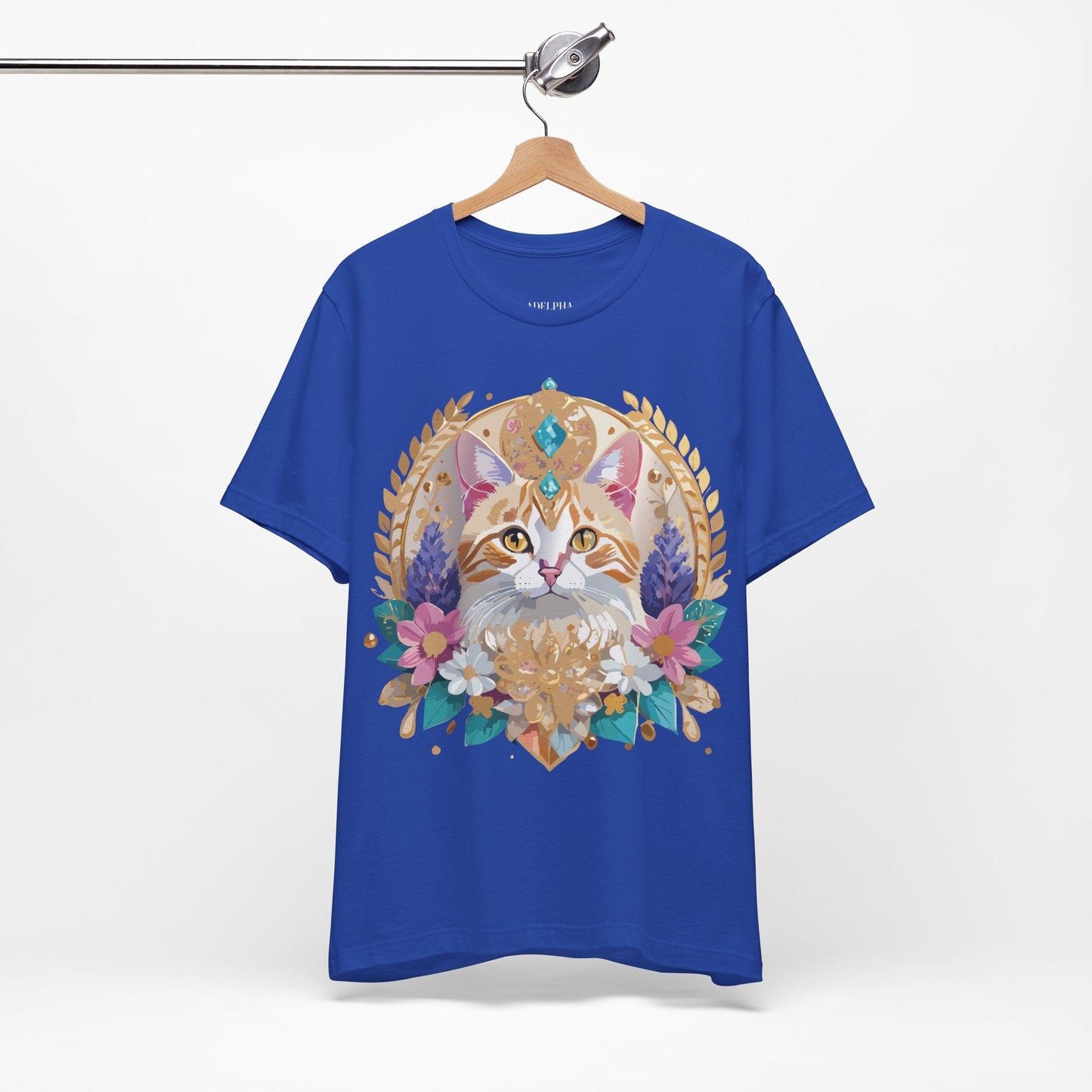 Medallion Graphic Unisex 100 Cotton Vintage Animal Medal Artwork Tee 10