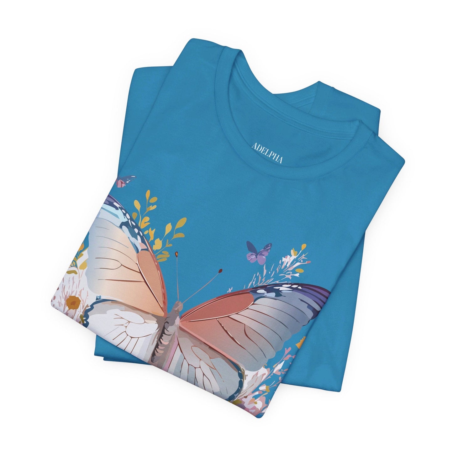 Adelpha Butterfly Graphic T Shirt Unisex Vintage Inspired Short Sleeve Tee